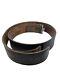 WW2 German Navy Kriegsmarine Marked Black Leather Equipment Belt