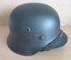 WW2 German Navy (Kriegsmarine) Matelot's M. 40 Steel Helmet Found in Cherbourg