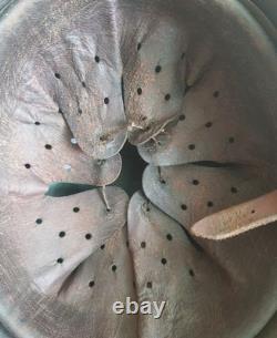 WW2 German Navy (Kriegsmarine) Matelot's M. 40 Steel Helmet Found in Cherbourg