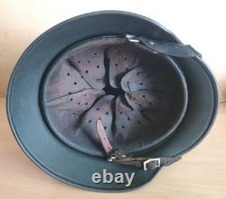 WW2 German Navy (Kriegsmarine) Matelot's M. 40 Steel Helmet Found in Cherbourg