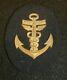 WW2 German Navy Kriegsmarine Medic Medical NCO Trade Badge Metal Felt Scarce