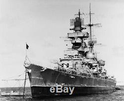 WW2 German Navy Kriegsmarine PRESENTATION ART PRINT PRINZ EUGEN RARE