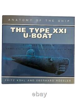 WW2 German Navy Kriegsmarine Type 21 U-Boat Anatomy of Ship HC Reference Book