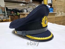 WW2 German Navy Officer Visor Cap Kriegsmarine Replica Hat All Sizes
