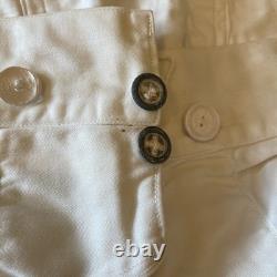 WW2 German Navy Original Sailors Work/deck Pants 1934 Dated Kriegsmarine Named
