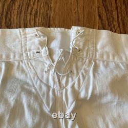 WW2 German Navy Original Sailors Work/deck Pants 1934 Dated Kriegsmarine Named