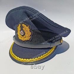 WW2 German Navy U-Boat Kriegsmarine Blue visor cap Junior Officer Handmade Repro