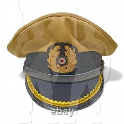 WW2 German Navy U-Boat Kriegsmarine Tropical visor cap Junior Officer Hat Repro