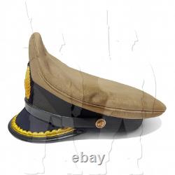 WW2 German Navy U-Boat Kriegsmarine Tropical visor cap Junior Officer Hat Repro