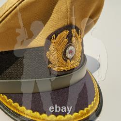 WW2 German Navy U-Boat Kriegsmarine Tropical visor cap Junior Officer Hat Repro