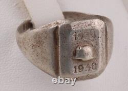 WW2 German RING Stahlhelm WWII Card 1939 Sygnet 1940 GERMANY KRIEGSMARINE Army