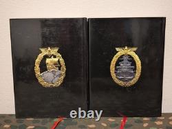 WW2 German The Kriegsmarine Awards 2 Volume Set Hardcover By Weber And Skora