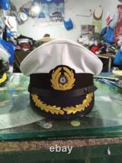 WW2 German U-Boat Captain Visor Cap Korvettenkapitän, Fregattenkapitän Hat Repro