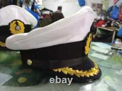 WW2 German U-Boat Captain Visor Cap Korvettenkapitän, Fregattenkapitän Hat Repro