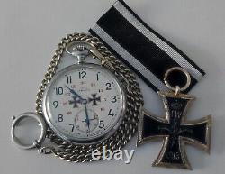 WW2 German U-boat 1. Th Flotille U-58 U-BOOT Kriegsmarine 1939-1945 Pocket watch