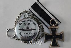 WW2 German U-boat 1. Th Flotille U-58 U-BOOT Kriegsmarine 1939-1945 Pocket watch