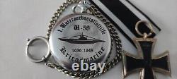 WW2 German U-boat 1. Th Flotille U-58 U-BOOT Kriegsmarine 1939-1945 Pocket watch