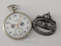 WW2 German U-boat 2. Th Flotille U-868 U-BOOT Kriegsmarine 1943 Pocket watch