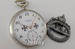 WW2 German U-boat 2. Th Flotille U-868 U-BOOT Kriegsmarine 1943 Pocket watch