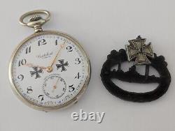 WW2 German U-boat 2. Th Flotille U-868 U-BOOT Kriegsmarine 1943 Pocket watch