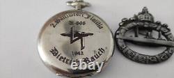 WW2 German U-boat 2. Th Flotille U-868 U-BOOT Kriegsmarine 1943 Pocket watch