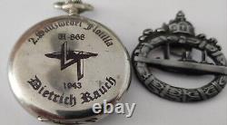 WW2 German U-boat 2. Th Flotille U-868 U-BOOT Kriegsmarine 1943 Pocket watch