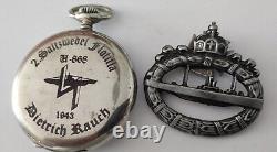 WW2 German U-boat 2. Th Flotille U-868 U-BOOT Kriegsmarine 1943 Pocket watch