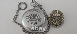 WW2 German U-boat 3. Th Flotille U-BOOT Kriegsmarine 1937-1945 Pocket watch