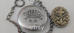 WW2 German U-boat 3. Th Flotille U-BOOT Kriegsmarine 1937-1945 Pocket watch