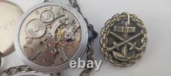 WW2 German U-boat 3. Th Flotille U-BOOT Kriegsmarine 1937-1945 Pocket watch