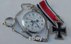 WW2 German U-boat 6. Th Flotille U-742 U-BOOT Kriegsmarine 1941-42 Pocket watch