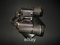 WW2 German Wehrmacht 7x50 FIELD BINOCULARS with EXTENDABLE EYE CUPS VERY NICE