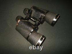 WW2 German Wehrmacht 7x50 FIELD BINOCULARS with EXTENDABLE EYE CUPS VERY NICE