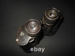 WW2 German Wehrmacht 7x50 FIELD BINOCULARS with EXTENDABLE EYE CUPS VERY NICE