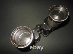 WW2 German Wehrmacht 7x50 FIELD BINOCULARS with EXTENDABLE EYE CUPS VERY NICE