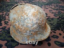 WW2 German Wehrmacht Or Kriegsmarine Stahlhelm Helmet Relic From Kurland