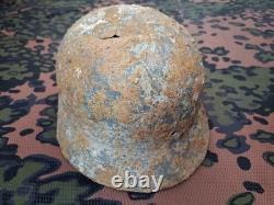 WW2 German Wehrmacht Or Kriegsmarine Stahlhelm Helmet Relic From Kurland