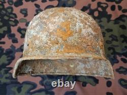 WW2 German Wehrmacht Or Kriegsmarine Stahlhelm Helmet Relic From Kurland