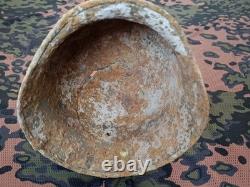 WW2 German Wehrmacht Or Kriegsmarine Stahlhelm Helmet Relic From Kurland