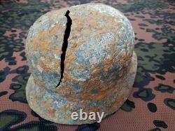 WW2 German Wehrmacht Or Kriegsmarine Stahlhelm Helmet Relic From Kurland