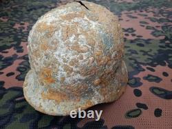 WW2 German Wehrmacht Or Kriegsmarine Stahlhelm Helmet Relic From Kurland
