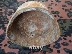 WW2 German Wehrmacht Or Kriegsmarine Stahlhelm Helmet Relic From Kurland
