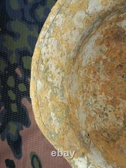 WW2 German Wehrmacht Or Kriegsmarine Stahlhelm Helmet Relic From Kurland