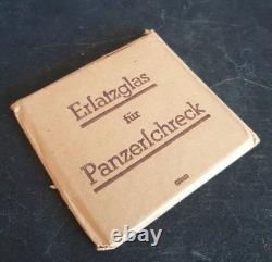 WW2 German Wehrmacht Replacement Glass for a Panzerschrek RP54 Found in Normandy
