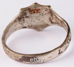 WW2 German ring U544 Man with U-boat naval submarine U-Boot Kriegsmarine Navy WW