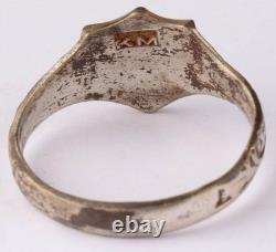 WW2 German ring U544 Man with U-boat naval submarine U-Boot Kriegsmarine Navy WW