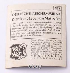 WW2 German ring naval Battleship Miniature Button Ship Kriegsmarine Navy WWII