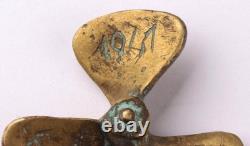 WW2 German ring naval Battleship Miniature Button Ship Kriegsmarine Navy WWII