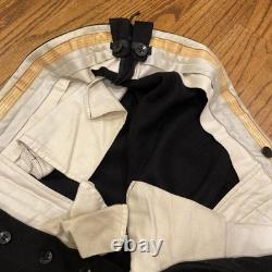 WW2 German uniform jacket pants kriegsmarine navy Officer trousers Doe Skin Nice WW2 German uniform jacket pants kriegsmarine navy Officer trousers Doe Skin Nice