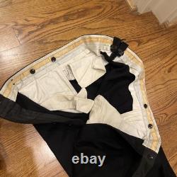 WW2 German uniform jacket pants kriegsmarine navy Officer trousers Doe Skin Nice